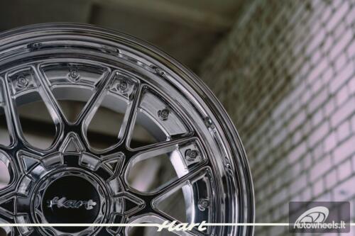 Ratlankis HART HR83 R18X10J 5X114.3/5X120 ET15 CB:74.1 Chrome with Black Rivets