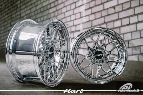 Ratlankis HART HR83 R18X10J 5X114.3/5X120 ET15 CB:74.1 Chrome with Black Rivets