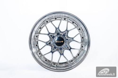 Ratlankis HART HR83 R18X10J 5X114.3/5X120 ET15 CB:74.1 Chrome with Black Rivets