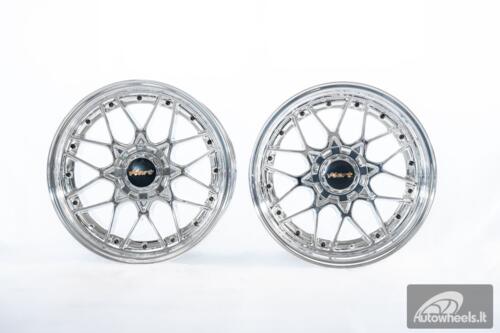 Ratlankis HART HR83 R18X10J 5X114.3/5X120 ET15 CB:74.1 Chrome with Black Rivets