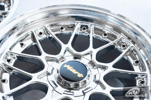 Ratlankis HART HR83 R18X10J 5X114.3/5X120 ET15 CB:74.1 Chrome with Black Rivets