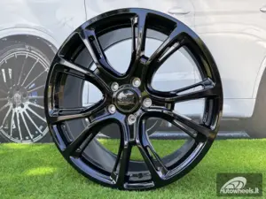 Ratlankis R20x8  5X127  ET  50.8  71.5  BK568  (INFR670)  Black (BL)  For JEEP  (P1)