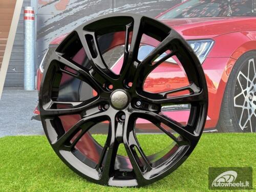 Ratlankis R20x8  5X127  ET  50.8  71.5  BK568  (INFR670)  Black (BL)  For JEEP  (P1)