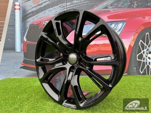 Ratlankis R20x8  5X127  ET  50.8  71.5  BK568  (INFR670)  Black (BL)  For JEEP  (P1)