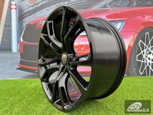 Ratlankis R20x8  5X127  ET  50.8  71.5  BK568  (INFR670)  Black (BL)  For JEEP  (P1)