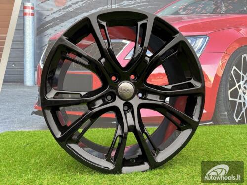 Ratlankis R20x8  5X127  ET  50.8  71.5  BK568  (INFR670)  Black (BL)  For JEEP  (Z6+P1)