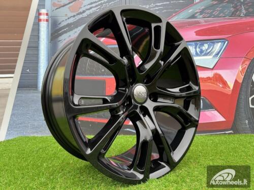 Ratlankis R20x8  5X127  ET  50.8  71.5  BK568  (INFR670)  Black (BL)  For JEEP  (Z6+P1)