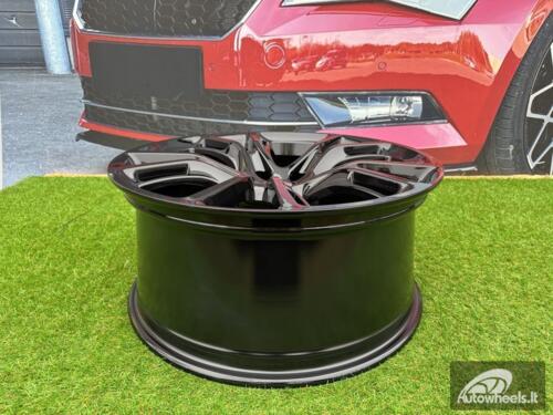 Ratlankis R20x8  5X127  ET  50.8  71.5  BK568  (INFR670)  Black (BL)  For JEEP  (Z6+P1)