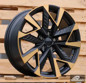 Ratlankis R18x8  5X112  ET  40  57.1  YF0443  Black Polished Half Matt Cooper (MBHMC)  For CUPRA  (P1)  (HYBRID FORGED)