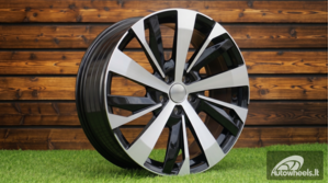 Ratlankis R19x7.5  5X108  ET  42  65.1  YF0449  Black Polished (MB)  For PEUG  (P1)  (HYBRID FORGED)