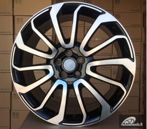 Ratlankis R21x9.5  5X120  ET  49  72.6  BY959  (FBX196)  Black Polished (MB)  For LAND  (P2)  (HYBRID FORGED)
