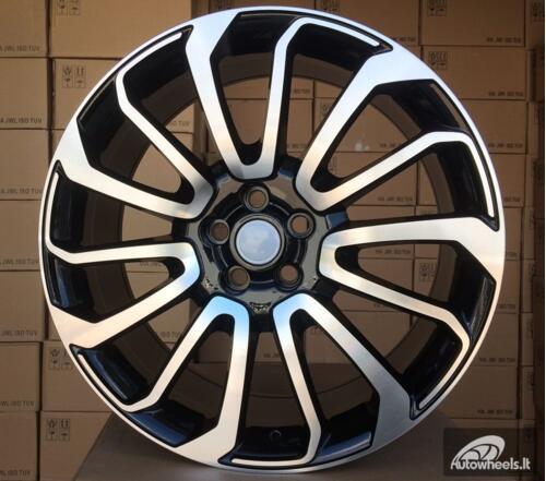 Ratlankis R21x9.5  5X120  ET  49  72.6  BY959  (FBX196)  Black Polished (MB)  For LAND  (P2)  (HYBRID FORGED)