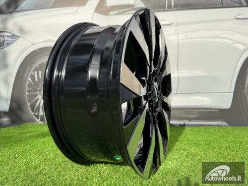 Ratlankis R17x7  5X108  ET  45  65.1  Y1248  Black Polished (MB)  For CITRO  (P)