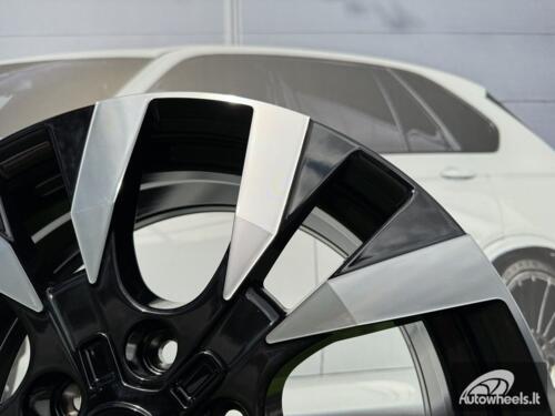 Ratlankis R17x7  5X108  ET  45  65.1  Y1248  Black Polished (MB)  For CITRO  (P)