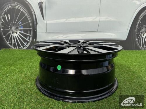 Ratlankis R17x7  5X108  ET  45  65.1  Y1248  Black Polished (MB)  For CITRO  (P)