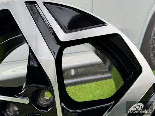 Ratlankis R17x7  5X114.3  ET  43.5  67.1  YF5700  Black Polished (MB)  For KIA  (P1)  (HYBRID FORGED New Model)