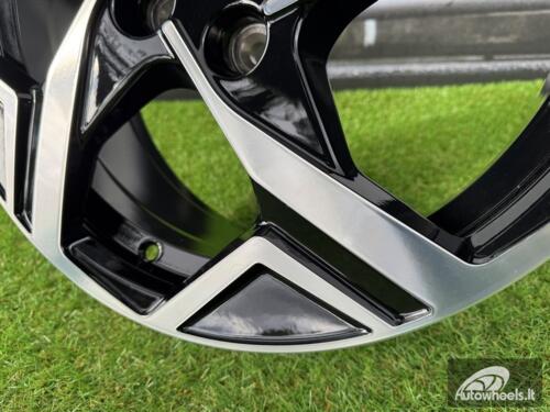 Ratlankis R17x7  5X114.3  ET  43.5  67.1  YF5700  Black Polished (MB)  For KIA  (P1)  (HYBRID FORGED New Model)