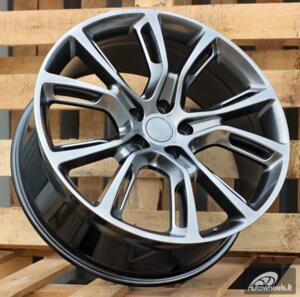 Ratlankis R20x10  5X127  ET  50  71.5  BK568  Hyper Black (HB)  For JEEP  (P)