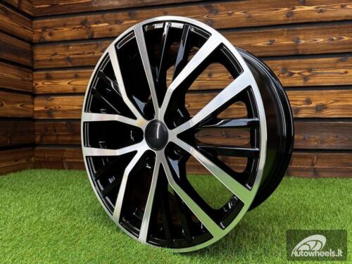Ratlankis R17x7.5  5X100  ET  45  57.1  BK952  Black Polished (MB)  For VW  (P)  ()