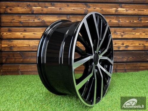 Ratlankis R17x7.5  5X100  ET  45  57.1  BK952  Black Polished (MB)  For VW  (P)  ()