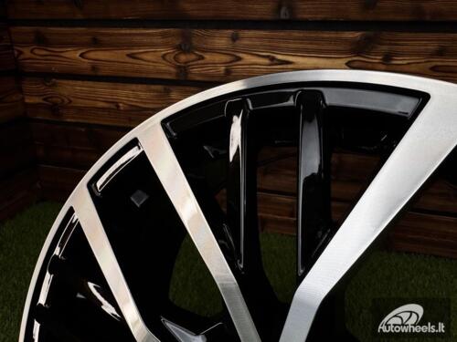 Ratlankis R17x7.5  5X100  ET  45  57.1  BK952  Black Polished (MB)  For VW  (P)  ()