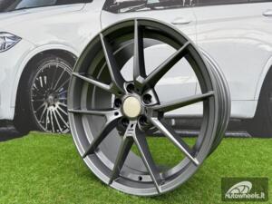 Ratlankis R18x8  5X120  ET  34  72.6  B1416  (FBX124)  Gun Metal (GM)  For BMW  (P2+A)  (HYBRID FORGED)