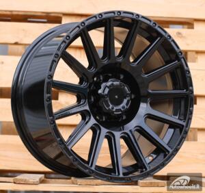 Ratlankis R18x9  6X139.7  ET  12  106.1  FBX026  Black (BL)  For 4X4  (P2)  (HYBRID FORGED (small painting defect))