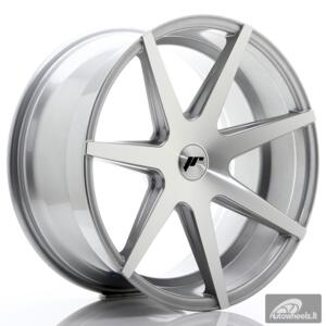 JR Wheels JR20 20x10 ET40 5x114,3 Silver Machined