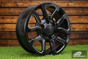 Ratlankis R17x7.5  6X139.7  ET  30  106.1  B1623  (IN1103)  Black (BL)  For TOYOT  (P2)