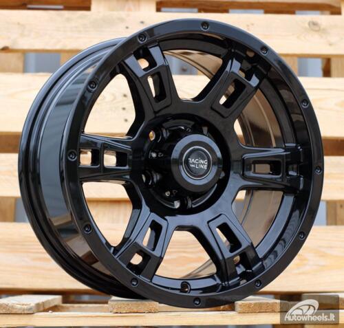 Ratlankis R15x7  5X114.3  ET  0  83.1  B5317  Black (BL)  For 4X4  (P)