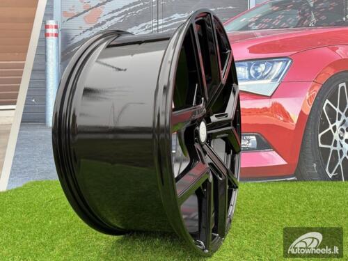Ratlankis R22x9.5  5X120  ET  42.5  72.6  I5562  (FBX208)  Black (BL)  For LAND  (P2)  (HYBRID FORGED (For M14x1.5 bolts))