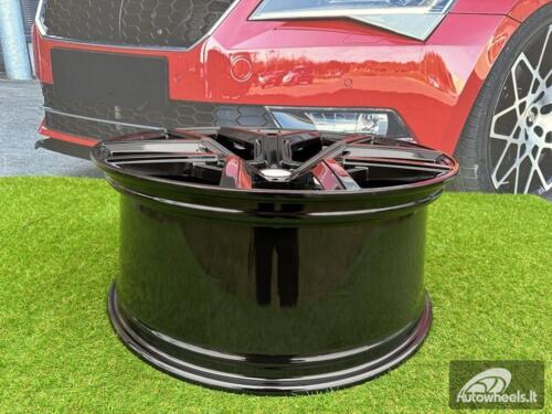 Ratlankis R22x9.5  5X120  ET  42.5  72.6  I5562  (FBX208)  Black (BL)  For LAND  (P2)  (HYBRID FORGED (For M14x1.5 bolts))