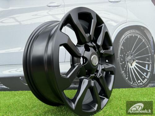 Ratlankis R18x7.5  6X139.7  ET  25  106.1  B1623  (IN1103)  Black (BL)  For TOYOT  (P2)