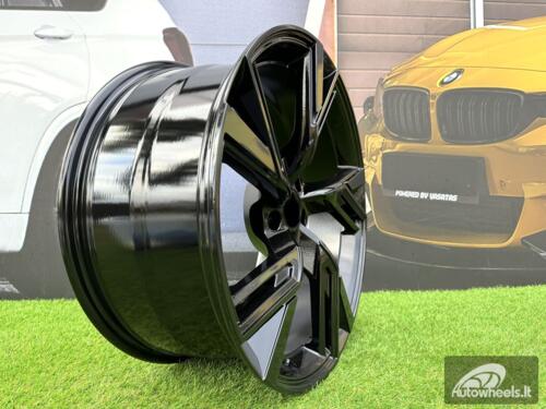 Ratlankis R18x8  5X112  ET  39  66.5  B1571  (FBX154)  Black (BL)  For AUD  (P2+A+K7)  (HYBRID FORGED)