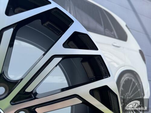 Ratlankis R21x9  5X112  ET  37  66.5  I0337  (FBX169)  Black Polished (MB)  For AUD  (P2+Z6)  (HYBRID FORGED)