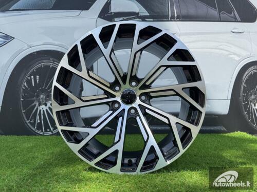 Ratlankis R21x9  5X112  ET  37  66.5  I0337  (FBX169)  Black Polished (MB)  For AUD  (Z6)  (HYBRID FORGED)