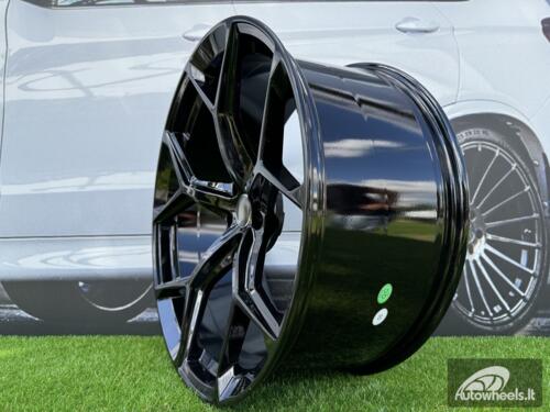 Ratlankis R21x9  5X112  ET  35  66.5  I5598  (FBX112)  Black (BL)  For AUD  (A+M)  (HYBRID FORGED)