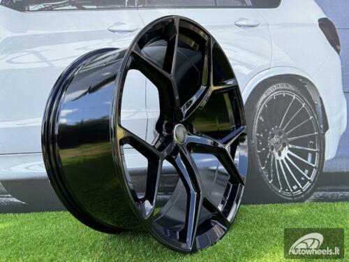Ratlankis R21x9  5X112  ET  35  66.5  I5598  (FBX112)  Black (BL)  For AUD  (A+M)  (HYBRID FORGED)