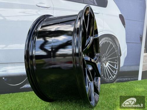 Ratlankis R21x9  5X112  ET  35  66.5  I5598  (FBX112)  Black (BL)  For AUD  (A+M)  (HYBRID FORGED)