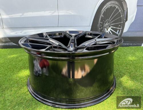 Ratlankis R21x9  5X112  ET  35  66.5  I5598  (FBX112)  Black (BL)  For AUD  (A+M)  (HYBRID FORGED)