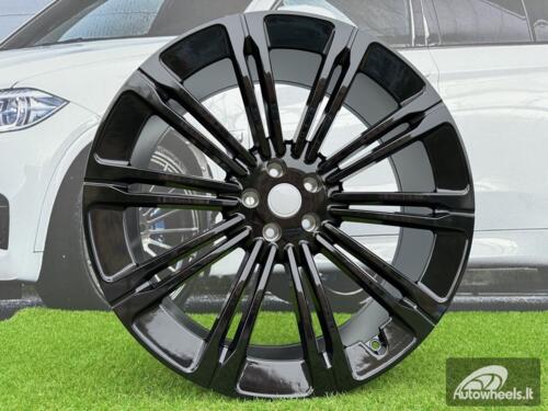 Ratlankis R22x9.5  5X108  ET  42  63.3  B1808  (FBX190)  Black (BL)  For LAND  (P2)  (HYBRID FORGED)