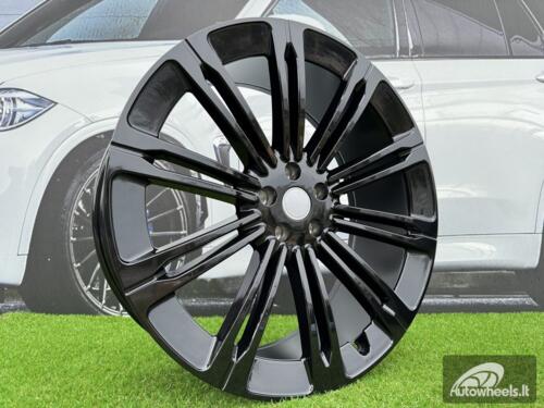 Ratlankis R22x9.5  5X108  ET  42  63.3  B1808  (FBX190)  Black (BL)  For LAND  (P2)  (HYBRID FORGED)