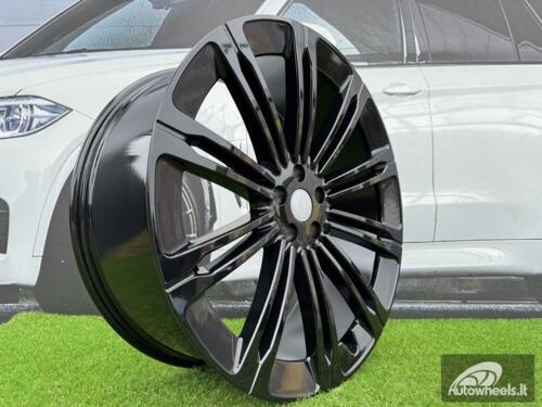 Ratlankis R22x9.5  5X108  ET  42  63.3  B1808  (FBX190)  Black (BL)  For LAND  (P2)  (HYBRID FORGED)