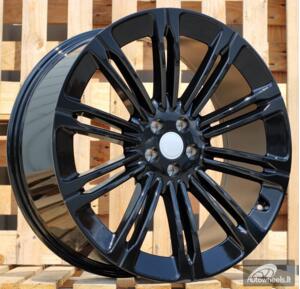 Ratlankis R22x9.5  5X108  ET  42  63.3  B1808  (FBX190)  Black (BL)  For LAND  (P2)  (HYBRID FORGED)