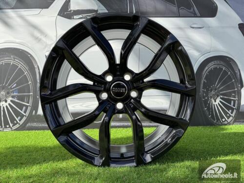 Ratlankis R22x9.5  5X108  ET  42  63.4  XE328  (FBX206)  Black Half Matt (BLHM)  For LAND  (P2)  (HYBRID FORGED)