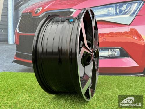 Ratlankis R16x6.5  5X114.3  ET  50  67.1  FE175  (YF5694)  Black Polished (MB)  For KIA  (P2+Z6)  (HYBRID FORGED)