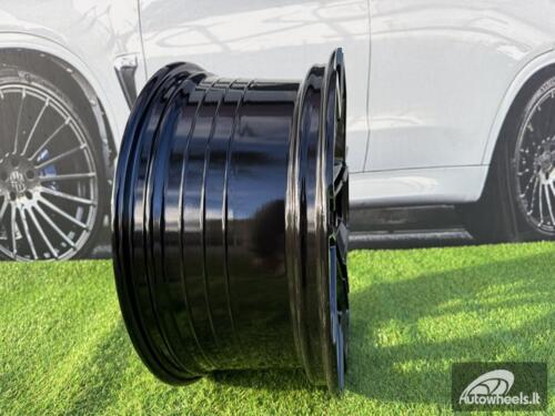 Ratlankis R19x8.5  5X112  ET  38  57.1  Y1243  (YF5667)  Black (BL)  For VW  (P2)  (HYBRID FORGED)