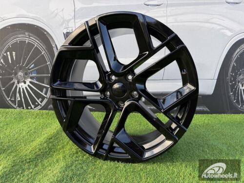 Ratlankis R19x8.5  5X112  ET  38  57.1  Y1243  (YF5667)  Black (BL)  For VW  (P2)  (HYBRID FORGED)