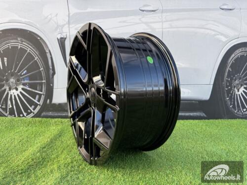 Ratlankis R19x8.5  5X112  ET  38  57.1  Y1243  (YF5667)  Black (BL)  For VW  (P2)  (HYBRID FORGED)