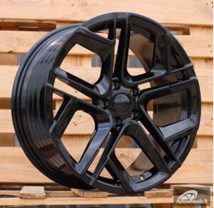 Ratlankis R19x8.5  5X112  ET  38  57.1  Y1243  (YF5667)  Black (BL)  For VW  (P2)  (HYBRID FORGED)